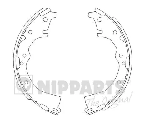 Brake Shoe Set (J3502022)