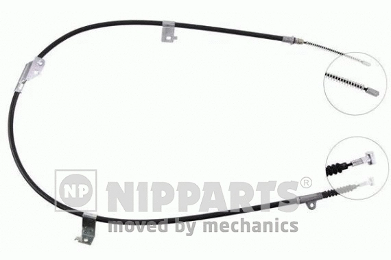 Cable Pull, parking brake (J15217)