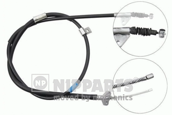Cable Pull, parking brake (J16578)