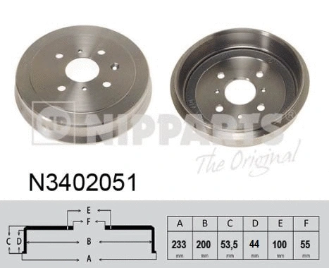 Brake Drum (N3402051)