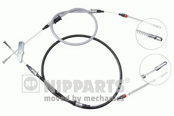 Cable Pull, parking brake (J11275)
