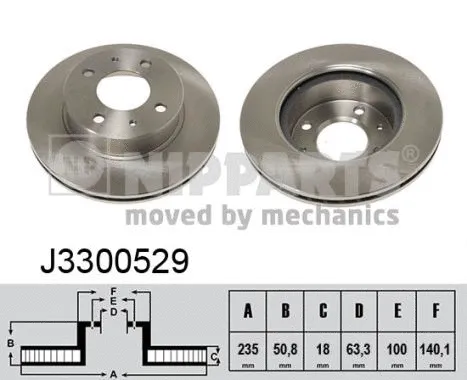 Brake Disc (J3300529)