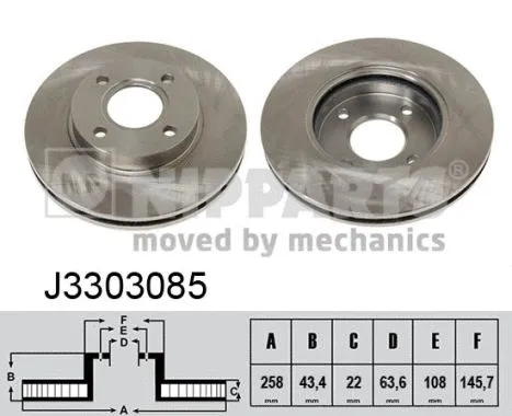 Brake Disc (J3303085)
