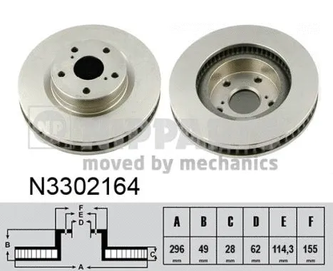Brake Disc (N3302164)