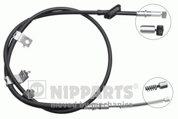 Cable Pull, parking brake (J19137)