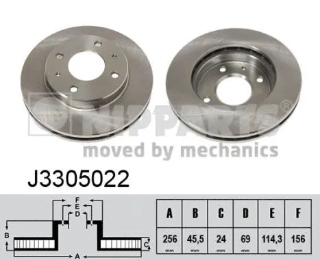 Brake Disc (J3305022)