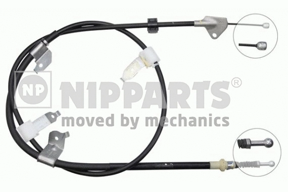 Cable Pull, parking brake (J12073)