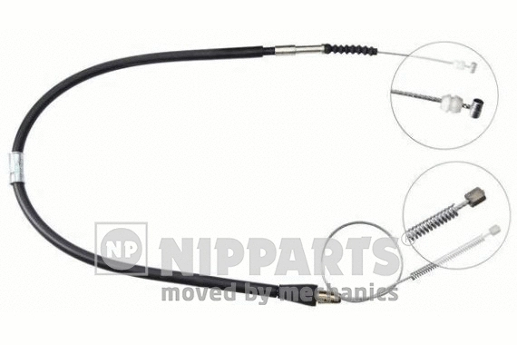 Cable Pull, parking brake (J12798)