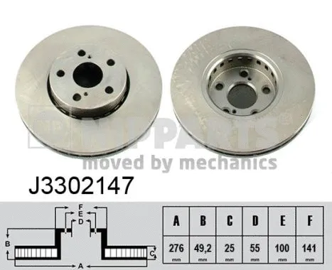 Brake Disc (J3302147)