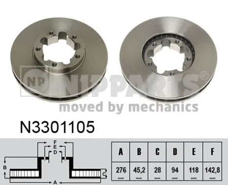 Brake Disc (N3301105)