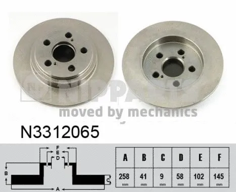 Brake Disc (N3312065)