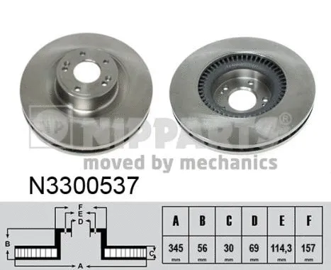 Brake Disc (N3300537)