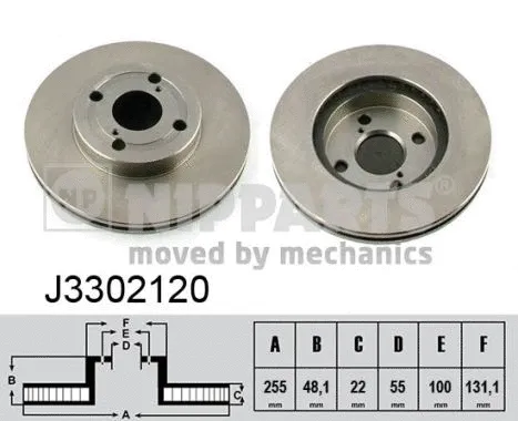 Brake Disc (J3302120)