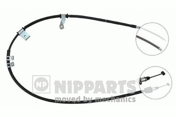 Cable Pull, parking brake (J19168)
