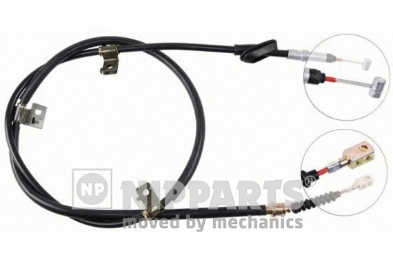 Cable Pull, parking brake (J13777)