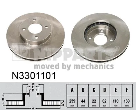 Brake Disc (N3301101)
