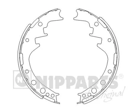 Brake Shoe Set (J3502024)