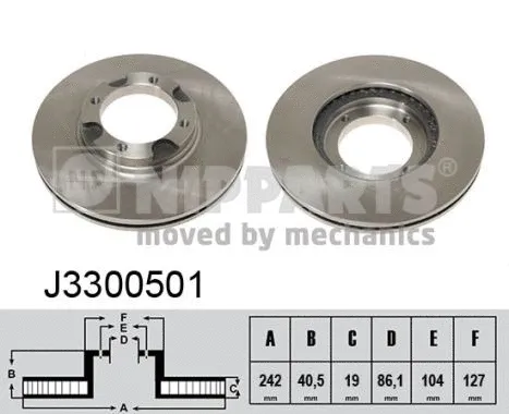 Brake Disc (J3300501)