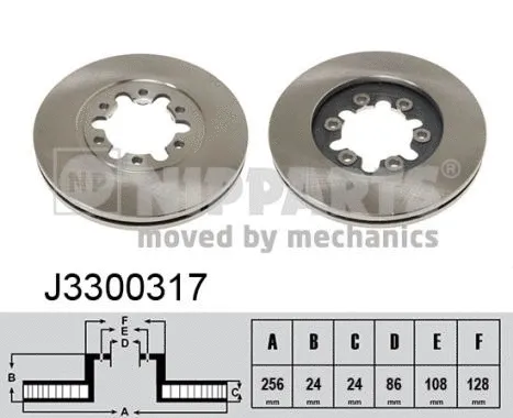 Brake Disc (J3300317)