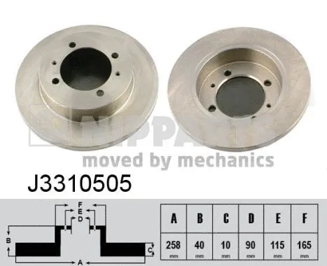 Brake Disc (J3310505)