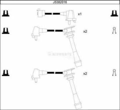 Ignition Cable Kit (J5382016)
