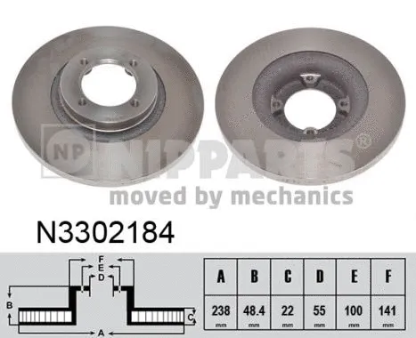 Brake Disc (N3302184)