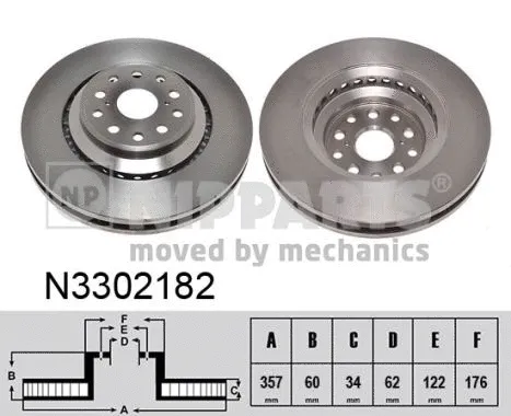 Brake Disc (N3302182)