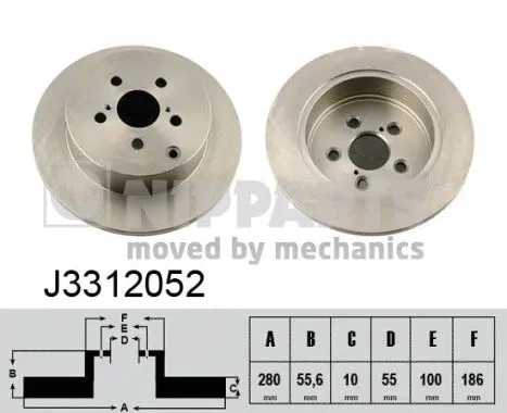 Brake Disc (J3312052)