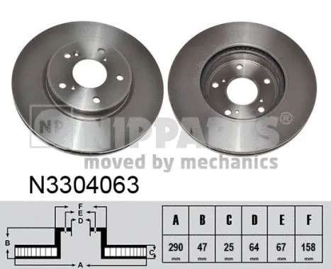 Brake Disc (N3304063)