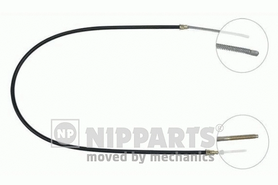 Cable Pull, parking brake (J18908)