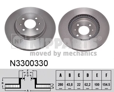 Brake Disc (N3300330)
