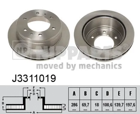 Brake Disc (J3311019)