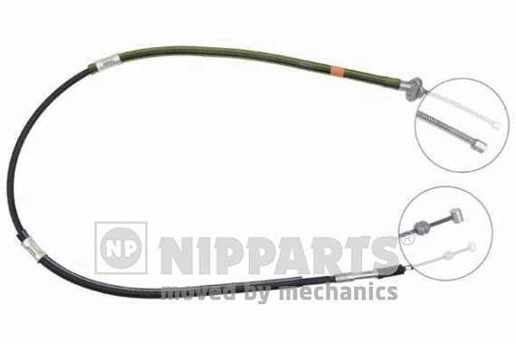 Cable Pull, parking brake (J16358)