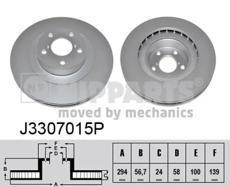 Brake Disc (J3307015P)