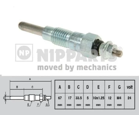 Glow Plug (J5711015)