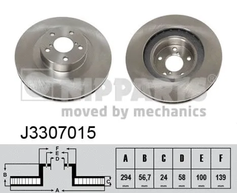 Brake Disc (J3307015)
