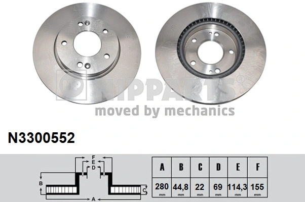 Brake Disc (N3300552)