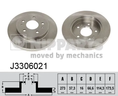 Brake Disc (J3306021)