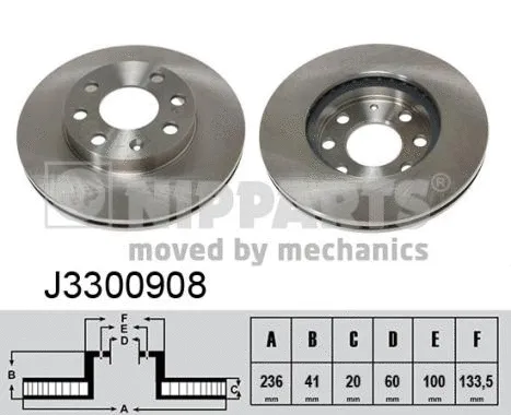Brake Disc (J3300908)