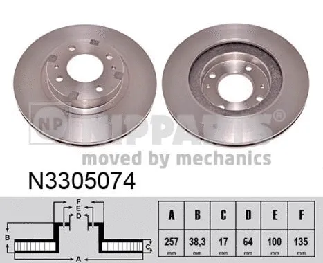 Brake Disc (N3305074)