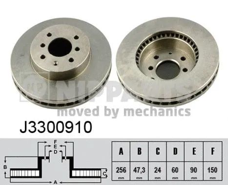 Brake Disc (J3300910)