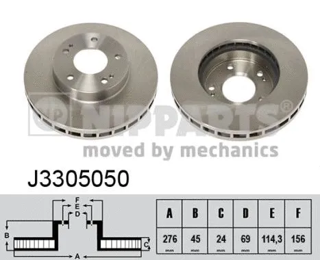 Brake Disc (J3305050)