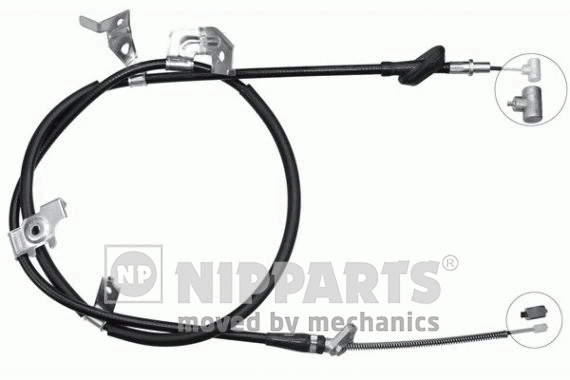 Cable Pull, parking brake (J13934)