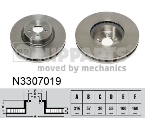 Brake Disc (N3307019)