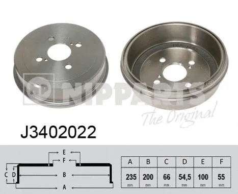 Brake Drum (J3402022)