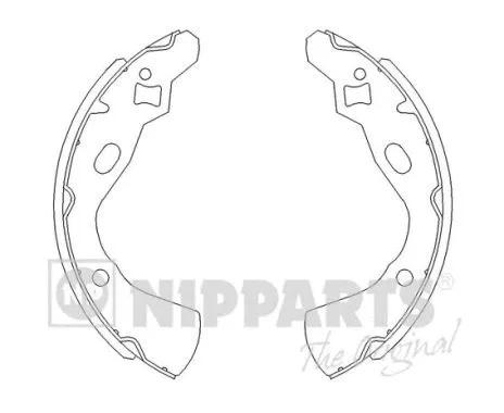 Brake Shoe Set (J3503030)