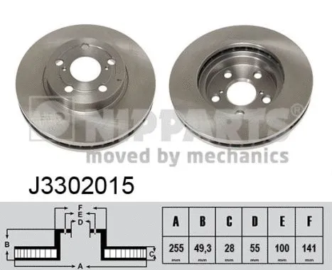 Brake Disc (J3302015)