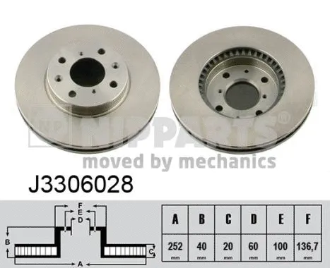 Brake Disc (J3306028)