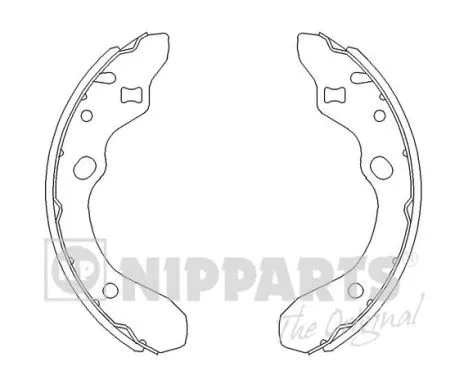 Brake Shoe Set (J3503036)