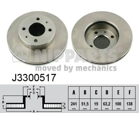 Brake Disc (J3300517)